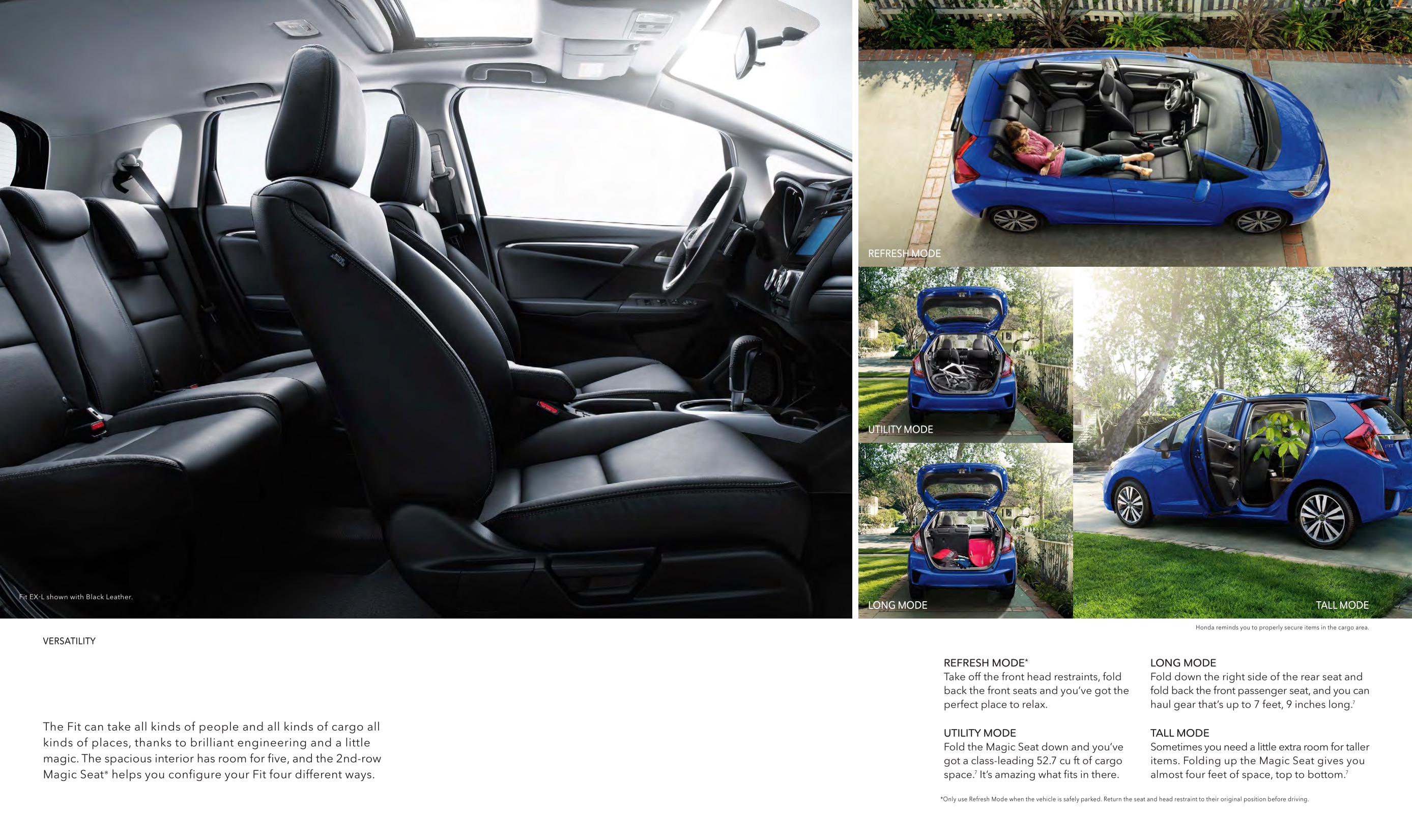 2016 Honda Fit Brochure Page 8